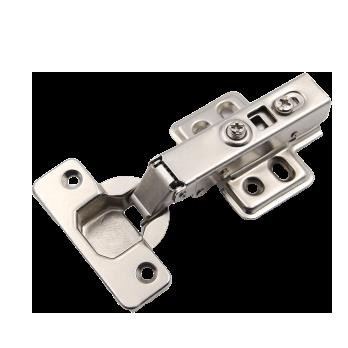 Clip on soft closing iron cabinet hinge 